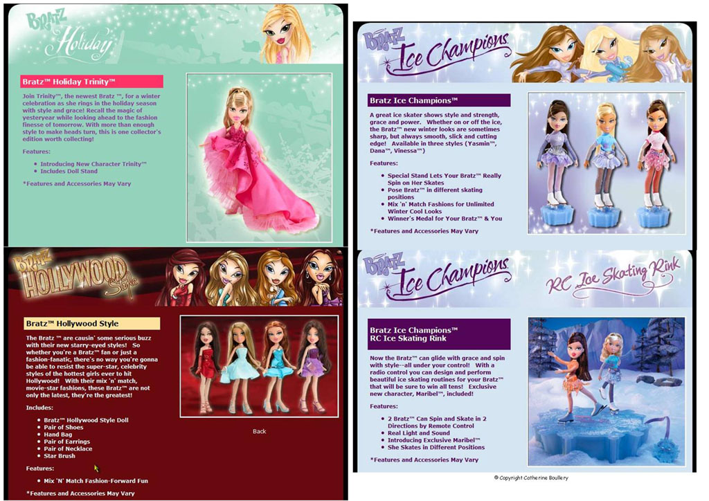 Bratz Catalogues
